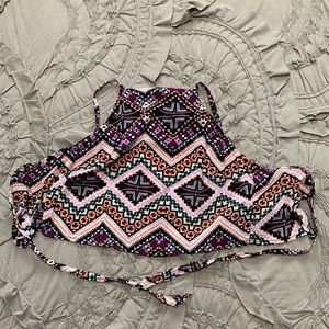 Express high neck crop top size Small.